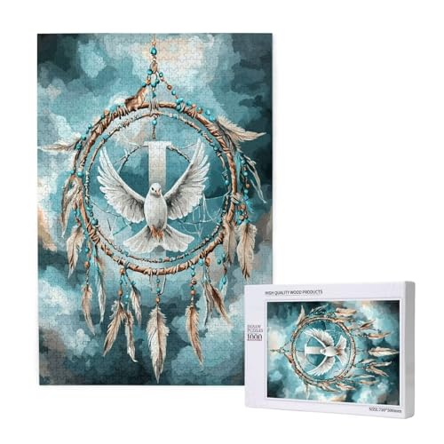 Puzzle Traumfänger,Puzzle 2000 Teile Vogel Holzpuzzle Erwachsene mit Geschenkbox,Schwieriges,Unterhaltsames,Herausforderndes,Geeignet für Anfänger ab 14 Jahren,Geschenke für Männer/Frauen M-1313 Puzzle Traumfänger,Puzzle 2000 Teile Vogel Holzpuzzle Erwachsene mit Geschenkbox,Schwieriges,Unterhaltsames,Herausforderndes,Geeignet für Anfänger ab 14 Jahren,Geschenke für Männer/Frauen M-1313 von Yeogcohe