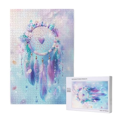 Puzzle Traumfänger,Puzzle 300 Teile Liebe Holzpuzzle Erwachsene mit Geschenkbox,Schwieriges,Unterhaltsames,Herausforderndes,Geeignet für Anfänger ab 14 Jahren,Geschenke für Männer/Frauen M-1275 Puzzle Traumfänger,Puzzle 300 Teile Liebe Holzpuzzle Erwachsene mit Geschenkbox,Schwieriges,Unterhaltsames,Herausforderndes,Geeignet für Anfänger ab 14 Jahren,Geschenke für Männer/Frauen M-1275 von Yeogcohe