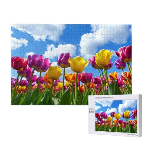 Puzzle Tulpe,Puzzle 300 Teile Blume Holzpuzzle Erwachsene mit Geschenkbox und Poster,Schwieriges, Unterhaltsames, Herausforderndes, Geeignet für Anfänger ab 14 Jahren,Geschenke für Männer/Frauen M-747 Puzzle Tulpe,Puzzle 300 Teile Blume Holzpuzzle Erwachsene mit Geschenkbox und Poster,Schwieriges, Unterhaltsames, Herausforderndes, Geeignet für Anfänger ab 14 Jahren,Geschenke für Männer/Frauen M-747 von Yeogcohe