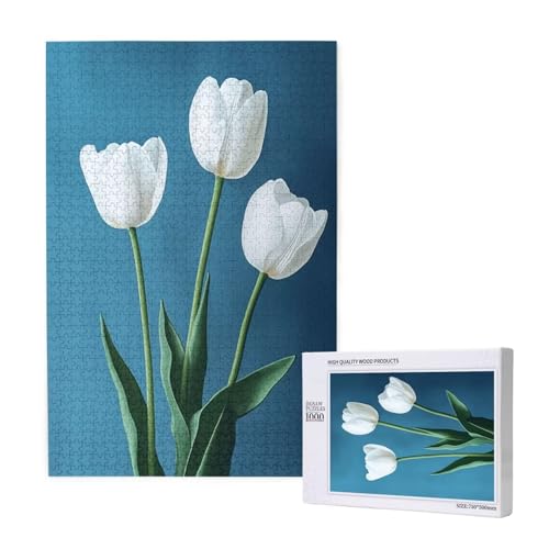 Puzzle Tulpe,Puzzle 6000 Teile Blume Holzpuzzle Erwachsene mit Geschenkbox und Poster,Schwieriges,Unterhaltsames,Herausforderndes,Geeignet für Anfänger ab 14 Jahren,Geschenke für Männer/Frauen M-1232 von Yeogcohe