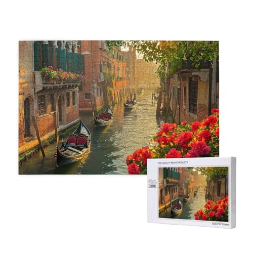 Puzzle Venedig,Puzzle 6000 Teile Blume Holzpuzzle Erwachsene mit Geschenkbox und Poster,Schwieriges,Unterhaltsames,Herausforderndes,Geeignet für Anfänger ab 14 Jahren,Geschenke für Männer/Frauen M-749 Puzzle Venedig,Puzzle 6000 Teile Blume Holzpuzzle Erwachsene mit Geschenkbox und Poster,Schwieriges,Unterhaltsames,Herausforderndes,Geeignet für Anfänger ab 14 Jahren,Geschenke für Männer/Frauen M-749 von Yeogcohe