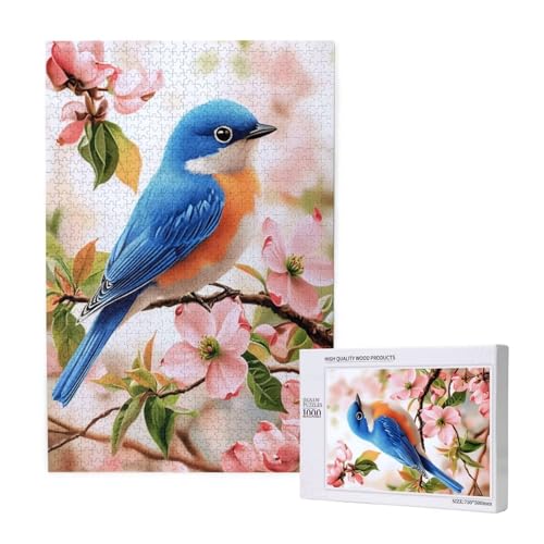 Puzzle Vogel,Puzzle 6000 Teile Blume Holzpuzzle Erwachsene mit Geschenkbox und Poster,Schwieriges,Unterhaltsames,Herausforderndes,Geeignet für Anfänger ab 14 Jahren,Geschenke für Männer/Frauen M-1374 von Yeogcohe