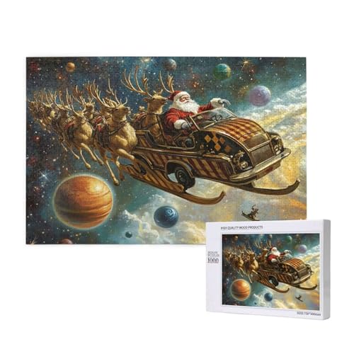 Puzzle Weihnachten,Puzzle 1000 Teile Universum Holzpuzzle Erwachsene mit Geschenkbox,Schwieriges,Unterhaltsames,Herausforderndes,Geeignet für Anfänger ab 14 Jahren,Geschenke für Männer/Frauen M-29 Puzzle Weihnachten,Puzzle 1000 Teile Universum Holzpuzzle Erwachsene mit Geschenkbox,Schwieriges,Unterhaltsames,Herausforderndes,Geeignet für Anfänger ab 14 Jahren,Geschenke für Männer/Frauen M-29 von Yeogcohe
