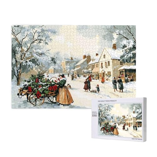 Puzzle Weihnachten,Puzzle 2000 Teile Landschaft Holzpuzzle Erwachsene mit Geschenkbox,Schwieriges,Unterhaltsames,Herausforderndes,Geeignet für Anfänger ab 14 Jahren,Geschenke für Männer/Frauen M-412 Puzzle Weihnachten,Puzzle 2000 Teile Landschaft Holzpuzzle Erwachsene mit Geschenkbox,Schwieriges,Unterhaltsames,Herausforderndes,Geeignet für Anfänger ab 14 Jahren,Geschenke für Männer/Frauen M-412 von Yeogcohe