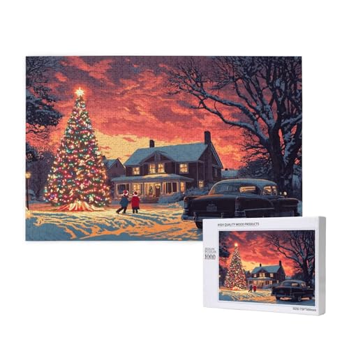 Puzzle Weihnachten,Puzzle 2000 Teile Schnee Holzpuzzle Erwachsene mit Geschenkbox,Schwieriges,Unterhaltsames,Herausforderndes,Geeignet für Anfänger ab 14 Jahren,Geschenke für Männer/Frauen M-260 Puzzle Weihnachten,Puzzle 2000 Teile Schnee Holzpuzzle Erwachsene mit Geschenkbox,Schwieriges,Unterhaltsames,Herausforderndes,Geeignet für Anfänger ab 14 Jahren,Geschenke für Männer/Frauen M-260 von Yeogcohe