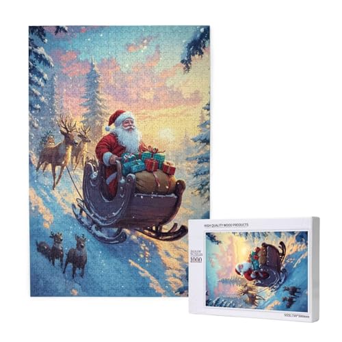Puzzle Weihnachten,Puzzle 6000 Teile REH Holzpuzzle Erwachsene mit Geschenkbox,Schwieriges,Unterhaltsames,Herausforderndes,Geeignet für Anfänger ab 14 Jahren,Geschenke für Männer/Frauen M-1213 Puzzle Weihnachten,Puzzle 6000 Teile REH Holzpuzzle Erwachsene mit Geschenkbox,Schwieriges,Unterhaltsames,Herausforderndes,Geeignet für Anfänger ab 14 Jahren,Geschenke für Männer/Frauen M-1213 von Yeogcohe