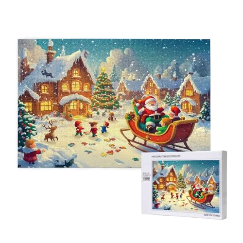 Puzzle Weihnachten,Puzzle 6000 Teile Schnee Holzpuzzle Erwachsene mit Geschenkbox,Schwieriges,Unterhaltsames,Herausforderndes,Geeignet für Anfänger ab 14 Jahren,Geschenke für Männer/Frauen M-131 Puzzle Weihnachten,Puzzle 6000 Teile Schnee Holzpuzzle Erwachsene mit Geschenkbox,Schwieriges,Unterhaltsames,Herausforderndes,Geeignet für Anfänger ab 14 Jahren,Geschenke für Männer/Frauen M-131 von Yeogcohe