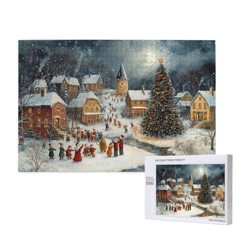 Puzzle Weihnachten,Puzzle 6000 Teile Schnee Holzpuzzle Erwachsene mit Geschenkbox,Schwieriges,Unterhaltsames,Herausforderndes,Geeignet für Anfänger ab 14 Jahren,Geschenke für Männer/Frauen M-872 Puzzle Weihnachten,Puzzle 6000 Teile Schnee Holzpuzzle Erwachsene mit Geschenkbox,Schwieriges,Unterhaltsames,Herausforderndes,Geeignet für Anfänger ab 14 Jahren,Geschenke für Männer/Frauen M-872 von Yeogcohe