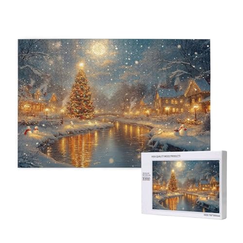 Puzzle Weihnachten,Puzzle 6000 Teile Schnee Holzpuzzle Erwachsene mit Geschenkbox,Schwieriges,Unterhaltsames,Herausforderndes,Geeignet für Anfänger ab 14 Jahren,Geschenke für Männer/Frauen M-953 Puzzle Weihnachten,Puzzle 6000 Teile Schnee Holzpuzzle Erwachsene mit Geschenkbox,Schwieriges,Unterhaltsames,Herausforderndes,Geeignet für Anfänger ab 14 Jahren,Geschenke für Männer/Frauen M-953 von Yeogcohe
