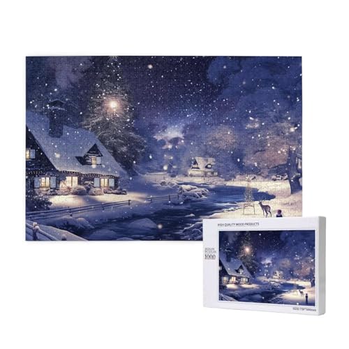Puzzle Winter,Puzzle 4000 Teile Schnee Holzpuzzle Erwachsene mit Geschenkbox und Poster,Schwieriges,Unterhaltsames,Herausforderndes,Geeignet für Anfänger ab 14 Jahren,Geschenke für Männer/Frauen M-793 Puzzle Winter,Puzzle 4000 Teile Schnee Holzpuzzle Erwachsene mit Geschenkbox und Poster,Schwieriges,Unterhaltsames,Herausforderndes,Geeignet für Anfänger ab 14 Jahren,Geschenke für Männer/Frauen M-793 von Yeogcohe