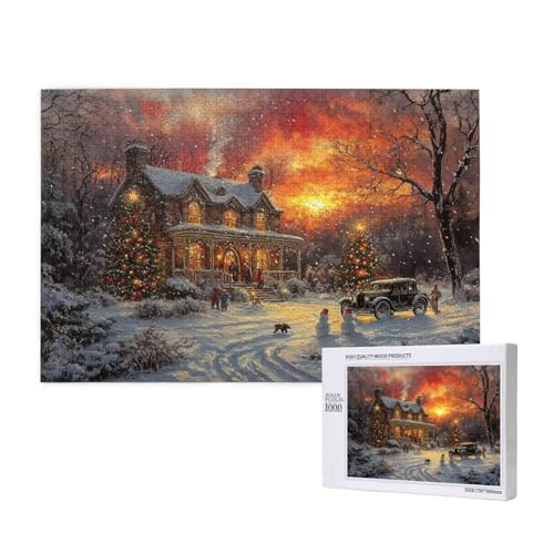 Puzzle Winter,Puzzle 6000 Teile Weihnachten Holzpuzzle Erwachsene mit Geschenkbox,Schwieriges,Unterhaltsames,Herausforderndes,Geeignet für Anfänger ab 14 Jahren,Geschenke für Männer/Frauen M-954 Puzzle Winter,Puzzle 6000 Teile Weihnachten Holzpuzzle Erwachsene mit Geschenkbox,Schwieriges,Unterhaltsames,Herausforderndes,Geeignet für Anfänger ab 14 Jahren,Geschenke für Männer/Frauen M-954 von Yeogcohe
