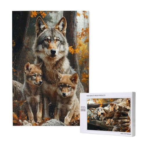 Puzzle Wolf,Puzzle 4000 Teile Tier Holzpuzzle Erwachsene mit Geschenkbox und Poster,Schwieriges, Unterhaltsames, Herausforderndes, Geeignet für Anfänger ab 14 Jahren,Geschenke für Männer/Frauen M-1527 Puzzle Wolf,Puzzle 4000 Teile Tier Holzpuzzle Erwachsene mit Geschenkbox und Poster,Schwieriges, Unterhaltsames, Herausforderndes, Geeignet für Anfänger ab 14 Jahren,Geschenke für Männer/Frauen M-1527 von Yeogcohe