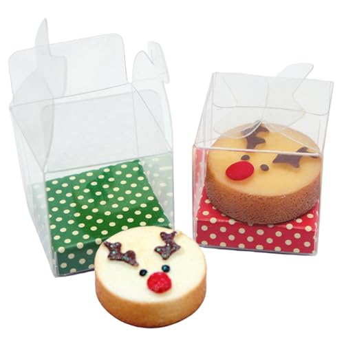 Yeory 2pcs Dollhouse Miniaturen Harz Weihnachtskuchen Miniaturen Essen mit klarem Box Realistic Back Food Dollhouse Accessoires zur Ausstellung, Mini Yeory 2pcs Dollhouse Miniaturen Harz Weihnachtskuchen Miniaturen Essen mit klarem Box Realistic Back Food Dollhouse Accessoires zur Ausstellung, Mini von Yeory