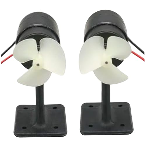 Yeory 2pcs RC-Bootsmotor, 10-20 V wasserdichte Unterwassermesser Propeller Motor-Motor-Triebwerk für DIY-Jetbootroboter, RC-Propeller Yeory 2pcs RC-Bootsmotor, 10-20 V wasserdichte Unterwassermesser Propeller Motor-Motor-Triebwerk für DIY-Jetbootroboter, RC-Propeller von Yeory