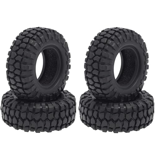 Yeory 4pcs 1/24 RC Crawler -Reifen, 48 -mm -Upgrade robuster Mini 1.0 RC -Reifen Ersatz für das Klettermodellauto, 1.0 Crawler Yeory 4pcs 1/24 RC Crawler -Reifen, 48 -mm -Upgrade robuster Mini 1.0 RC -Reifen Ersatz für das Klettermodellauto, 1.0 Crawler von Yeory