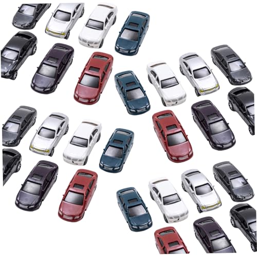 Yeory 50pcs Modellauto Kits 1:75 Skala bemalte Mini-Automodell DIY Verkehrsstraße Mikrolandschaftsschmuck für Bauzubehör, Autos Kits für Erwachsene Yeory 50pcs Modellauto Kits 1:75 Skala bemalte Mini-Automodell DIY Verkehrsstraße Mikrolandschaftsschmuck für Bauzubehör, Autos Kits für Erwachsene von Yeory