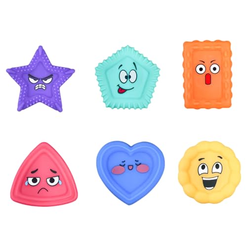 Yeory 6pcs/Set zappern Spielzeug Super weiche Textur Sinneszucht spannungsablösend Spielzeug sicher Fun Sorge Sorge Stone für Angstlinderung, Zappelspielzeug für Kinder Yeory 6pcs/Set zappern Spielzeug Super weiche Textur Sinneszucht spannungsablösend Spielzeug sicher Fun Sorge Sorge Stone für Angstlinderung, Zappelspielzeug für Kinder von Yeory