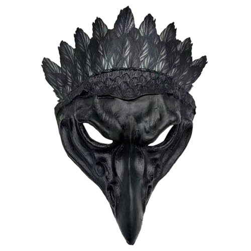 Yeory Adlermaske exquisite strukturierte PU Halloween Maske Lifelike Vogelkostüm für Mardi Gras Day Maskerade Cosplay -Party, Tier Yeory Adlermaske exquisite strukturierte PU Halloween Maske Lifelike Vogelkostüm für Mardi Gras Day Maskerade Cosplay -Party, Tier von Yeory
