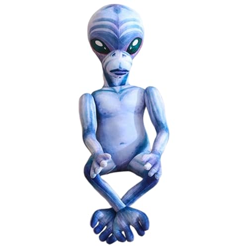 Yeory Alien Plüsch, 20 Zoll flexibel weich Alien gefülltes Tier, kuschelige hässliche Plüsch für Kinder Erwachsene Home Party, blaues, hässliches Stofftier von Yeory
