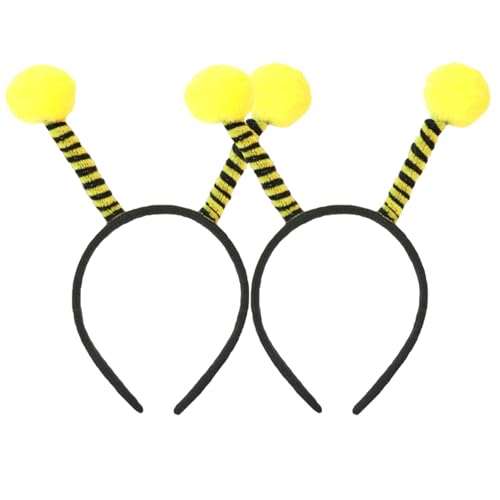 Yeory Bienenstirnband, 2pcs Animal Kopfbedeckung, Bienendekoration Haar Hoop, Cosplay -Stirnband für Kinder, Party Stirnband Yeory Bienenstirnband, 2pcs Animal Kopfbedeckung, Bienendekoration Haar Hoop, Cosplay -Stirnband für Kinder, Party Stirnband von Yeory