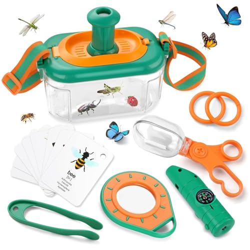 Yeory Bug Catching Kit für Kinder, Campingspielzeug im Freien mit Insektensammler, Bildungsspielzeug für Bildungskinder, Kinderspielzeug Yeory Bug Catching Kit für Kinder, Campingspielzeug im Freien mit Insektensammler, Bildungsspielzeug für Bildungskinder, Kinderspielzeug von Yeory