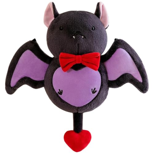 Yeory Fledermausplüsch, 9-Zoll-Fledermaus-Stofftier Bulti-in Sound, weiche Umarmung Plüsch-Puppenspielzeug für Halloween Home Decor Geschenke, gefüllte Tier Yeory Fledermausplüsch, 9-Zoll-Fledermaus-Stofftier Bulti-in Sound, weiche Umarmung Plüsch-Puppenspielzeug für Halloween Home Decor Geschenke, gefüllte Tier von Yeory