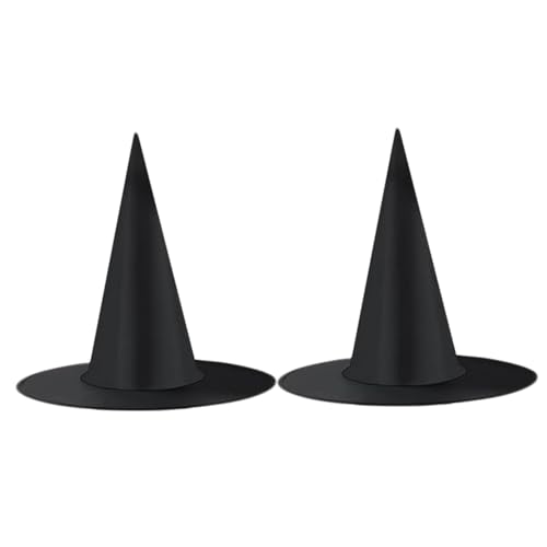 Yeory Halloween Witch Hut 2PCs Schwarzer Hexenhut für Erwachsene Frauen Halloween Kostüm Zauberer Hüte hängen Hexenhüte Dekorationen für Veranda Yard Garden, Zauberer Yeory Halloween Witch Hut 2PCs Schwarzer Hexenhut für Erwachsene Frauen Halloween Kostüm Zauberer Hüte hängen Hexenhüte Dekorationen für Veranda Yard Garden, Zauberer von Yeory