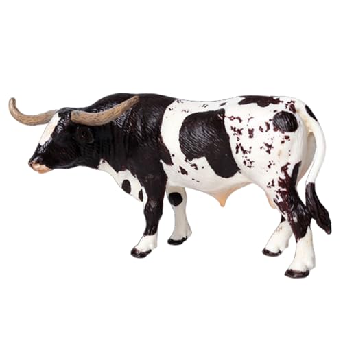 Yeory Kuhfigur, künstliche und realistische Texas Kuhstatue, 6x3x2 -Zoll -Kuhspielzeug, dekorative Plastikkuh, Kuhstatue Yeory Kuhfigur, künstliche und realistische Texas Kuhstatue, 6x3x2 -Zoll -Kuhspielzeug, dekorative Plastikkuh, Kuhstatue von Yeory