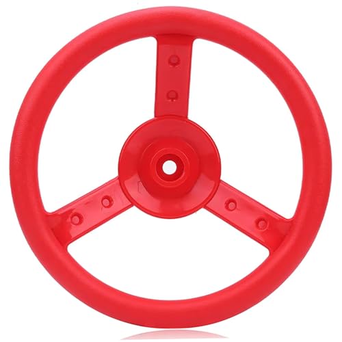 Yeory Lenkradspielzeug, 10 Dia..Red Realistic Playground Kinder Lenkrad 360 ° Rotatable Plastik Yeory Lenkradspielzeug, 10 Dia..Red Realistic Playground Kinder Lenkrad 360 ° Rotatable Plastik von Yeory