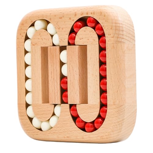 Yeory Magisches Bohnen -Puzzlespielzeug, rotierende magische Bohne Zappelspinnerspielzeug, Fingerspitzen -Holz -Rätsel, Magic Cube Drehungspuzzle Yeory Magisches Bohnen -Puzzlespielzeug, rotierende magische Bohne Zappelspinnerspielzeug, Fingerspitzen -Holz -Rätsel, Magic Cube Drehungspuzzle von Yeory