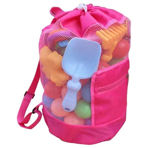 Yeory Mesh Beach Bag, 19x15 Zoll Kinder Beach Bag mit Tasche, atmungsaktives Urlaubsurlaub für Sandspielzeug, Familienreisen, Lebensmittelgeschäft, für Kinder Yeory Mesh Beach Bag, 19x15 Zoll Kinder Beach Bag mit Tasche, atmungsaktives Urlaubsurlaub für Sandspielzeug, Familienreisen, Lebensmittelgeschäft, für Kinder von Yeory