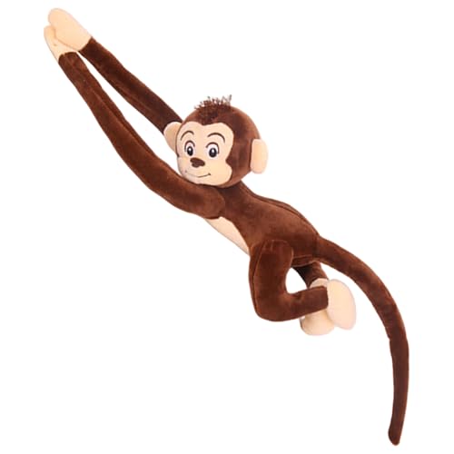 Yeory Monkey Plüsch 27, 6 Zoll realistisches braunes Affengefüllte Tier mit süßem Ausdruck, Langer Schwanz und langem Arm kuschly interaktives gefülltes Spielzeug für Zuhause, Büro, Kindergarten Yeory Monkey Plüsch 27, 6 Zoll realistisches braunes Affengefüllte Tier mit süßem Ausdruck, Langer Schwanz und langem Arm kuschly interaktives gefülltes Spielzeug für Zuhause, Büro, Kindergarten von Yeory