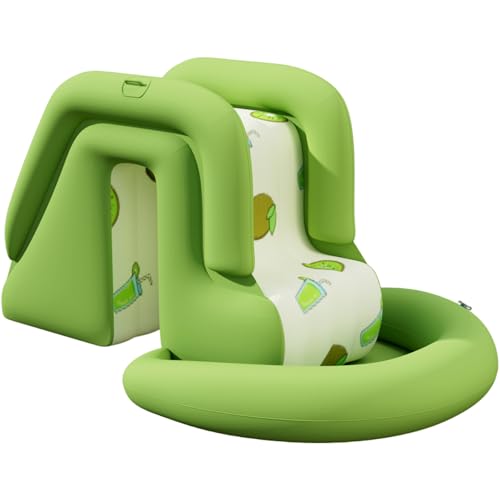 Yeory Poolrutsche, PVC aufblasbare Wasserrutsche mit Luftpumpe für Außen-, Innen-, Garten-, Garten-, Schlauchboden Yeory Poolrutsche, PVC aufblasbare Wasserrutsche mit Luftpumpe für Außen-, Innen-, Garten-, Garten-, Schlauchboden von Yeory