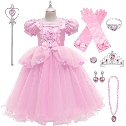 Yeory Prinzessin -Kleiderset, Prinzessin Kostüme für Mädchen, Prinzessin Dress Up für Party M, Prinzessin Kostüme für Kinder Yeory Prinzessin -Kleiderset, Prinzessin Kostüme für Mädchen, Prinzessin Dress Up für Party M, Prinzessin Kostüme für Kinder von Yeory