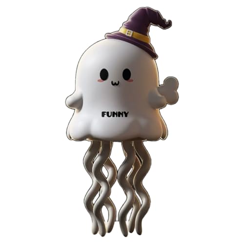 Yeory Tanzes Quallenspielzeug, Keine Notwendigkeit, Batterie Dancing Ghost Bauchzeit Spielzeug, kriechende musikalische Babyversorgung für 3 4 5 6 Geburtstagsgeschenke, weißes, Quallenspielzeug Yeory Tanzes Quallenspielzeug, Keine Notwendigkeit, Batterie Dancing Ghost Bauchzeit Spielzeug, kriechende musikalische Babyversorgung für 3 4 5 6 Geburtstagsgeschenke, weißes, Quallenspielzeug von Yeory