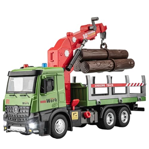 Yeory Transportwagen Spielzeuglegierung 10.6x3.2x10.6in, Holztransport -LKW -Spielzeug für Kinder Kinder Kleinkinder Weihnachtsgeburtstag, Spielzeugautos von Yeory
