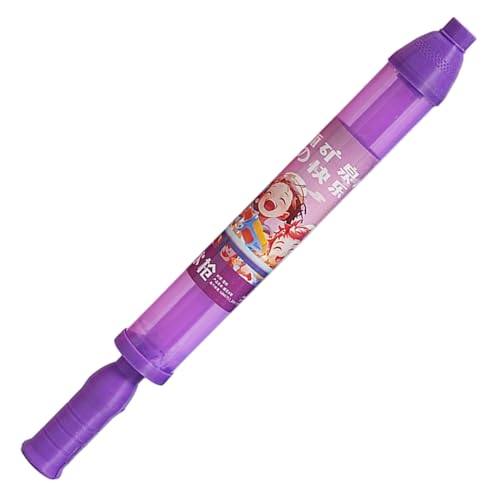 Yeory Wasserpistolen für Kinder, Feuerwerksseeler Wasserpistole, Nachtglühplastik -Wasserspielzeug für Outdoor Pool Beach Outdoor -Kampfspielzeug, lila, Mini -Pistole von Yeory