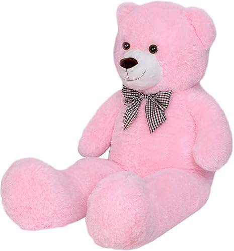 Yeqivo Groß Teddybär Kuschelbär XXL riesen Teddy Bear Plüschbär Kuscheltier 120CM Big Teddybear (Rosa) von Yeqivo