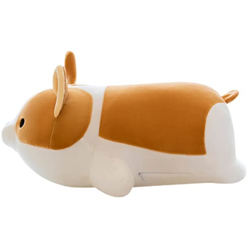 Yeqivo Plüsch Corgi Hund Shiba Inu Hund Plüsch Kissen Gefülltes Tier Corgi Kinder Plüsch Spielzeug Kissen(Corgi,60cm/23.6in) von Yeqivo