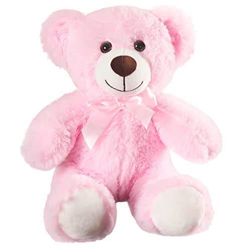 Yeqivo Teddybär gefülltes Tier Plüschtier Geschenk für Kind Freundin, 13.5 Zoll gefüllte Bären für Weihnachten Valentinstag Geburtstag Hochzeitsfeier（Rosa,1Pcs） von Yeqivo