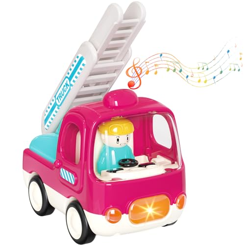 Yerloa Feuerwehrauto Feuerwehr Auto Kinder Spielzeug ab 1 2 3 Jahre Junge Mit Musik und Licht, Spielzeugautos Kinderspielzeug ab 2 Jahre Baustellenfahrzeuge Kinder Geschenk für 1 2 Jährigen Jungen Yerloa Feuerwehrauto Feuerwehr Auto Kinder Spielzeug ab 1 2 3 Jahre Junge Mit Musik und Licht, Spielzeugautos Kinderspielzeug ab 2 Jahre Baustellenfahrzeuge Kinder Geschenk für 1 2 Jährigen Jungen von Yerloa