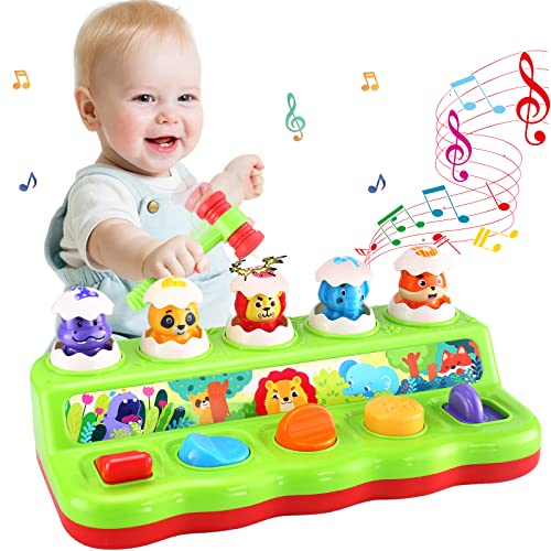 Yerloa Pop-up Baby Spielzeug ab 12 Monate Montessori Spielzeug ab 1 Jahr mit Musik Licht Frühe Entwicklung Ursache und Wirkung Spielzeug Babys Montessori Spielzeug ab 6 Monate Geschenke Mädchen Junge Yerloa Pop-up Baby Spielzeug ab 12 Monate Montessori Spielzeug ab 1 Jahr mit Musik Licht Frühe Entwicklung Ursache und Wirkung Spielzeug Babys Montessori Spielzeug ab 6 Monate Geschenke Mädchen Junge von Yerloa
