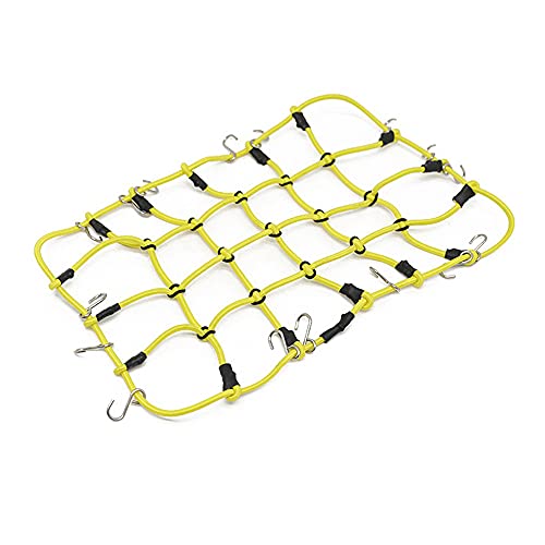 Yessetry RC Autozubehör, elastisches Gepäcknetz für 1/10 RC Crawler SCX10 90046 TRX4 D90 D110 Upgrade-Teile, 3 Yessetry RC Autozubehör, elastisches Gepäcknetz für 1/10 RC Crawler SCX10 90046 TRX4 D90 D110 Upgrade-Teile, 3 von Yessetry