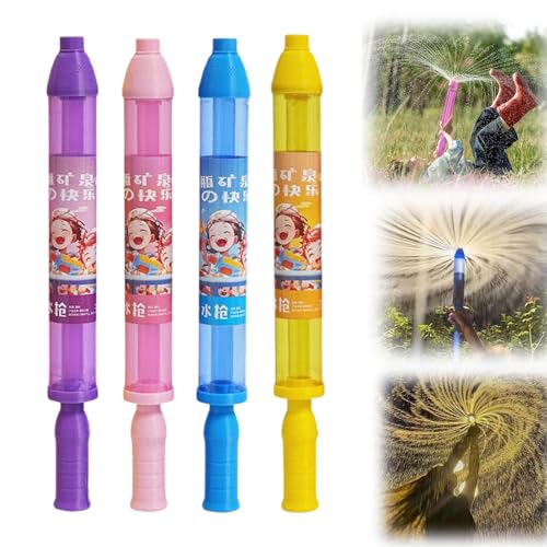 Cithway Feuerwerk Wasserpistole, Wassersprühspielzeug, Citaway Feuerwerk Wasserpistole, Romantische Feuerwerk Water Squirter, für Baden,Pool, Party, Strand und Spielplatz (4 Stück) von Yestree
