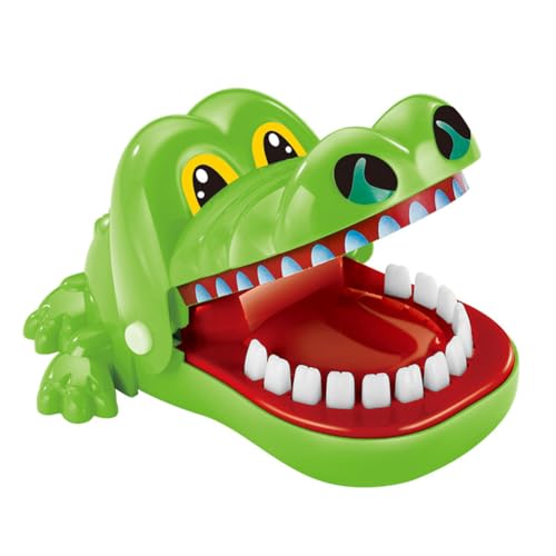 Krokodil Spiel Klein Croco Doc Spiel Spielzeug Krokodil Zähne,Action Geschicklichkeit Spiel für Familienspiel, Teste Dein Glück, für Kinder, Familienspiel (Krokodil) von Yestree