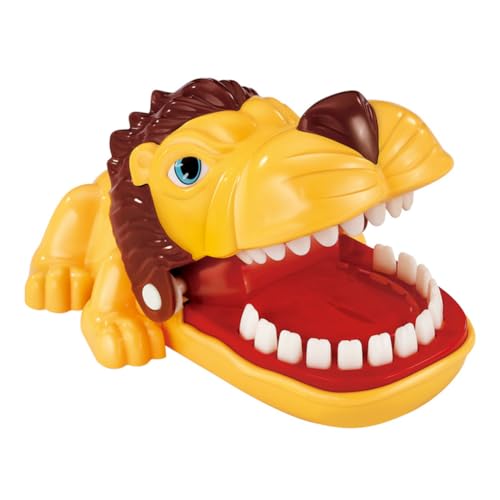Krokodil Spiel Klein Croco Doc Spiel Spielzeug Krokodil Zähne,Action Geschicklichkeit Spiel für Familienspiel, Teste Dein Glück, für Kinder, Familienspiel (Löwe) von Yestree