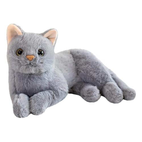 Yestree Kuscheltier Katze 30 cm: PlüSchkatze FüR Kinder, Weiches Stofftier Stofftier Katze FüR Dekoration Und Spiel, Ideal FüR Emotionale UnterstüTzung Und Entspannung Yestree Kuscheltier Katze 30 cm: PlüSchkatze FüR Kinder, Weiches Stofftier Stofftier Katze FüR Dekoration Und Spiel, Ideal FüR Emotionale UnterstüTzung Und Entspannung von Yestree