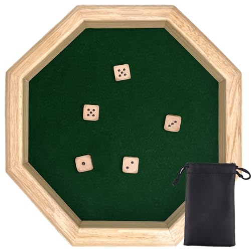 Würfelstrecke, 30 cm / 11,81 Zoll Holzbrett, Spielbrett, Spur, Würfelbahn & Gürtel, geeignet für Brettspiele DND und RPG Würfelstrecke, 30 cm / 11,81 Zoll Holzbrett, Spielbrett, Spur, Würfelbahn & Gürtel, geeignet für Brettspiele DND und RPG von YeyeCyrilze