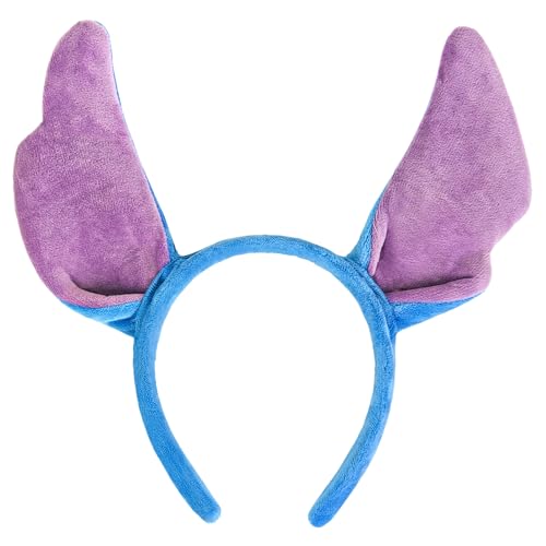 Yezmo Blaues Plüsch Ohren Haarschmuck, Cartoon Blaues Lila Alien Ohren Haarreifen Für Cosplay Karneval Halloween (Hairless Hairband) Yezmo Blaues Plüsch Ohren Haarschmuck, Cartoon Blaues Lila Alien Ohren Haarreifen Für Cosplay Karneval Halloween (Hairless Hairband) von Yezmo