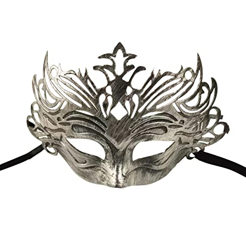 Yfenglhiry Maskerade Halloween Ball-Maske Weihnachten für Paare Frauen und Männer Karneval Gras-Masken von Yfenglhiry